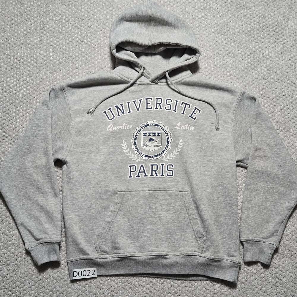 Universite Paris Quartier Latin Grey Sweatshirt Altramod Brand Medium
